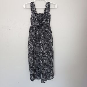 Just Kidding La Belle Black Velvet Dress Girls 6